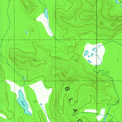 United States Geological Survey Nabesna C-2, AK (1955, 63360-Scale) digital map