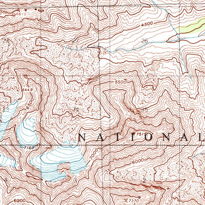 United States Geological Survey Nabesna C-4, AK (1960, 63360-Scale) digital map