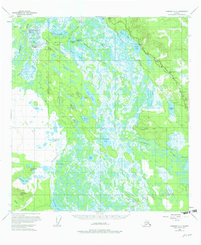 United States Geological Survey Nabesna D-2, AK (1955, 63360-Scale) digital map