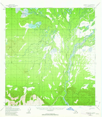 United States Geological Survey Nabesna D-3, AK (1955, 63360-Scale) digital map
