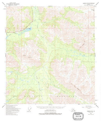 United States Geological Survey Nabesna D-5, AK (1950, 63360-Scale) digital map