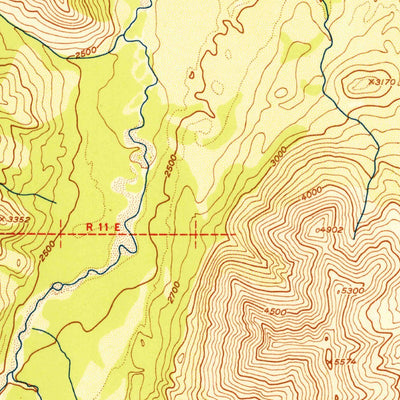 United States Geological Survey Nabesna D-5, AK (1952, 63360-Scale) digital map