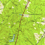 United States Geological Survey Nacogdoches, TX (1952, 62500-Scale) digital map