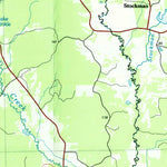 United States Geological Survey Nacogdoches, TX-LA (1986, 100000-Scale) digital map