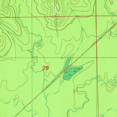 United States Geological Survey Nadawah, AL (1981, 24000-Scale) digital map