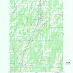 United States Geological Survey Nadeau, MI (1989, 24000-Scale) digital map
