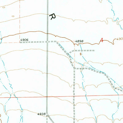United States Geological Survey Naf, ID (1968, 24000-Scale) digital map
