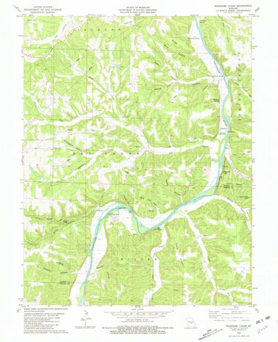 United States Geological Survey Nagogami Lodge, MO (1980, 24000-Scale) digital map