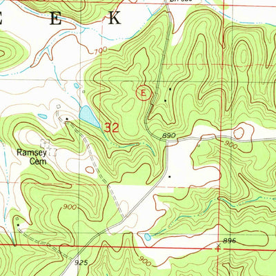 United States Geological Survey Nagogami Lodge, MO (1980, 24000-Scale) digital map