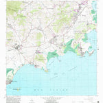 United States Geological Survey Naguabo, PR (1967, 20000-Scale) digital map
