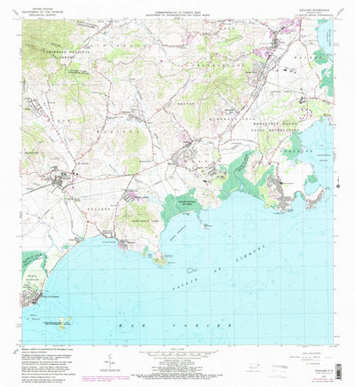 United States Geological Survey Naguabo, PR (1967, 20000-Scale) digital map