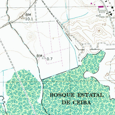 United States Geological Survey Naguabo, PR (1967, 20000-Scale) digital map
