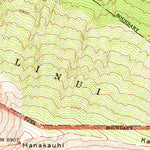 United States Geological Survey Nahiku, HI (1957, 24000-Scale) digital map