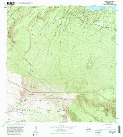 United States Geological Survey Nahiku, HI (1983, 24000-Scale) digital map