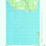 United States Geological Survey Nahma, MI (1985, 24000-Scale) digital map