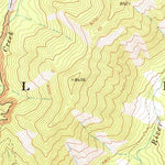 United States Geological Survey Nahneke Mountain, ID (1972, 24000-Scale) digital map