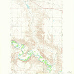 United States Geological Survey Naismith, MT (1967, 24000-Scale) digital map