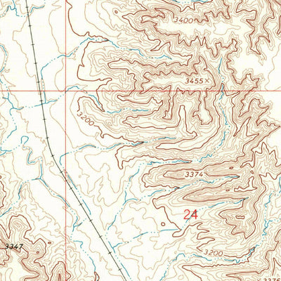 United States Geological Survey Naismith, MT (1967, 24000-Scale) digital map