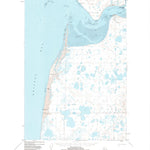 United States Geological Survey Naknek A-5, AK (1951, 63360-Scale) digital map