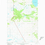 United States Geological Survey Naknek B-1, AK (1951, 63360-Scale) digital map