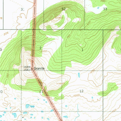 United States Geological Survey Naknek B-1, AK (1951, 63360-Scale) digital map