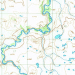 United States Geological Survey Naknek B-2, AK (1952, 63360-Scale) digital map