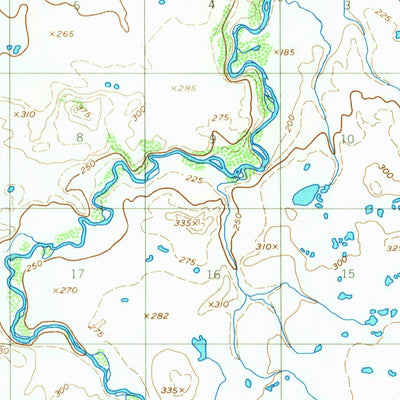 United States Geological Survey Naknek B-2, AK (1952, 63360-Scale) digital map