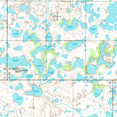 United States Geological Survey Naknek B-3, AK (1952, 63360-Scale) digital map