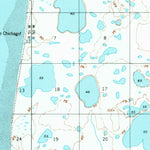United States Geological Survey Naknek B-5, AK (1952, 63360-Scale) digital map