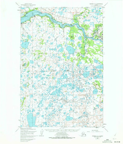 United States Geological Survey Naknek C-3, AK (1952, 63360-Scale) digital map