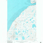 United States Geological Survey Naknek C-4, AK (1952, 63360-Scale) digital map