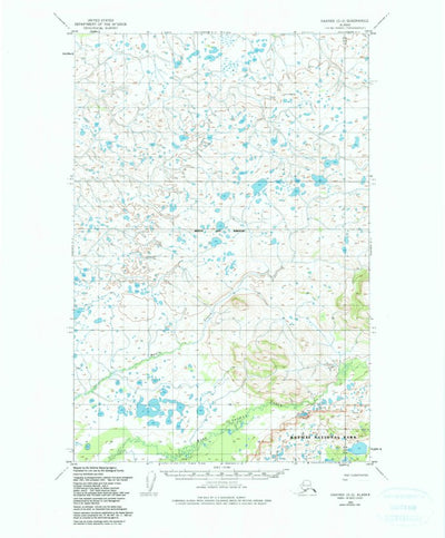 United States Geological Survey Naknek D-2, AK (1952, 63360-Scale) digital map