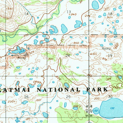 United States Geological Survey Naknek D-2, AK (1952, 63360-Scale) digital map