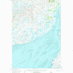 United States Geological Survey Naknek D-4, AK (1952, 63360-Scale) digital map