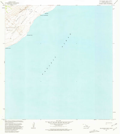 United States Geological Survey Naliikakani Point, HI (1981, 24000-Scale) digital map