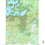 United States Geological Survey Namekagon Lake, WI (2005, 24000-Scale) digital map