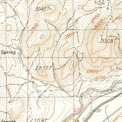 United States Geological Survey Namorf, OR (1990, 24000-Scale) digital map