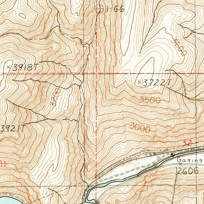 United States Geological Survey Namorf, OR (1990, 24000-Scale) digital map