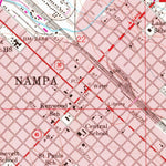 United States Geological Survey Nampa, ID (1958, 24000-Scale) digital map