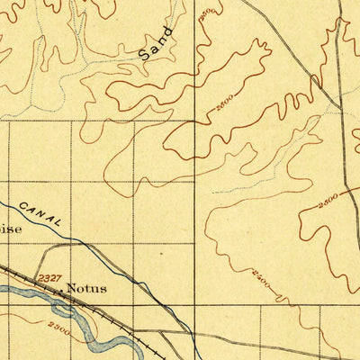 United States Geological Survey Nampa, ID-OR (1898, 125000-Scale) digital map
