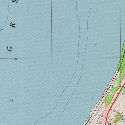 United States Geological Survey Namur, WI (1978, 24000-Scale) digital map