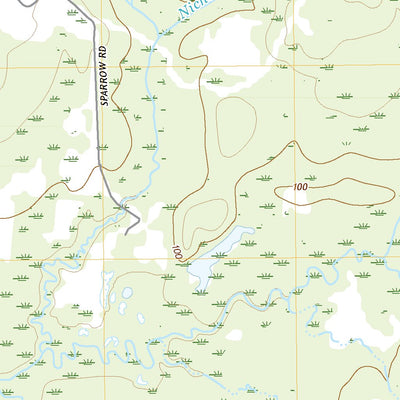 United States Geological Survey Nanafalia, AL (2020, 24000-Scale) digital map