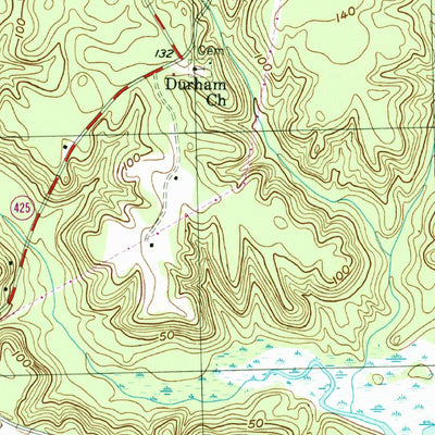 United States Geological Survey Nanjemoy, MD (1954, 24000-Scale) digital map