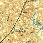 United States Geological Survey Nanjemoy, MD-VA (1948, 62500-Scale) digital map