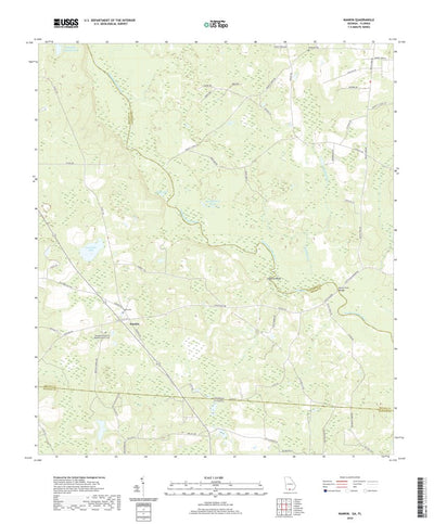 United States Geological Survey Nankin, GA (2020, 24000-Scale) digital map