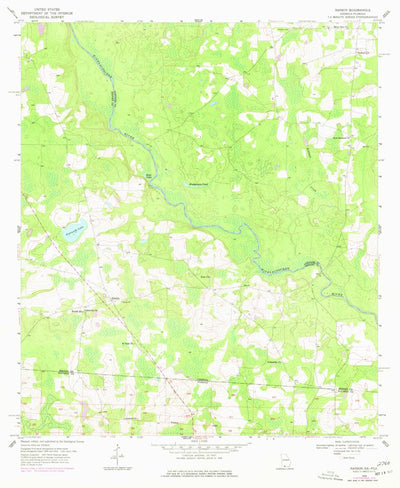 United States Geological Survey Nankin, GA-FL (1956, 24000-Scale) digital map
