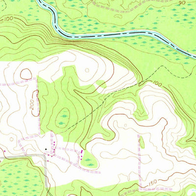 United States Geological Survey Nankin, GA-FL (1956, 24000-Scale) digital map