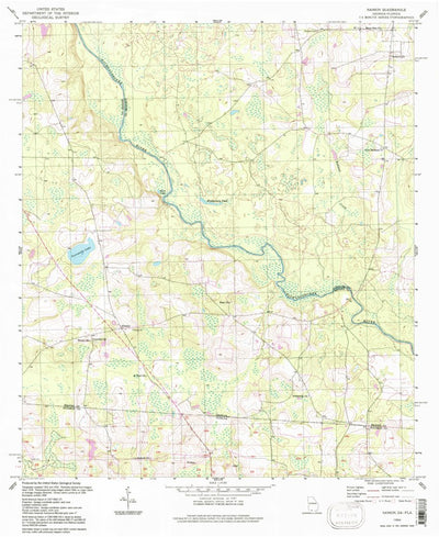 United States Geological Survey Nankin, GA-FL (1994, 24000-Scale) digital map