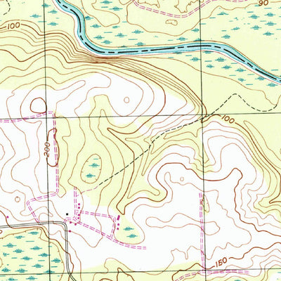 United States Geological Survey Nankin, GA-FL (1994, 24000-Scale) digital map
