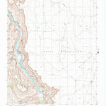 United States Geological Survey Nankoweap Mesa, AZ (1988, 24000-Scale) digital map